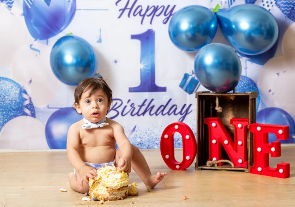 cake smash, Baby first birthday cake smash